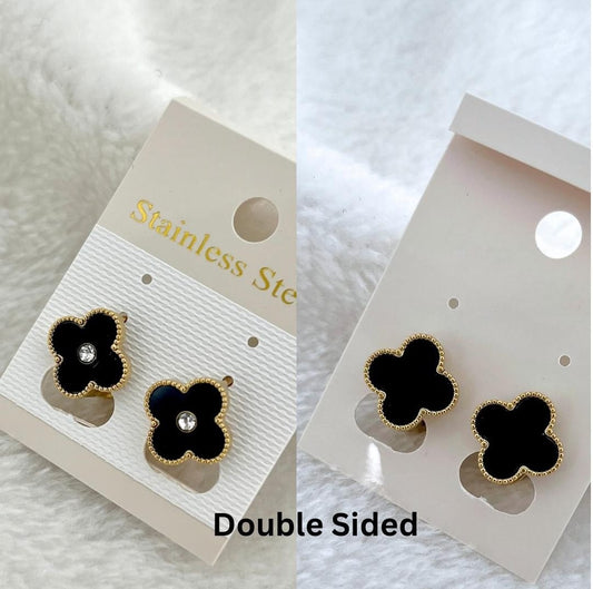 Double Side Vancleef Stud